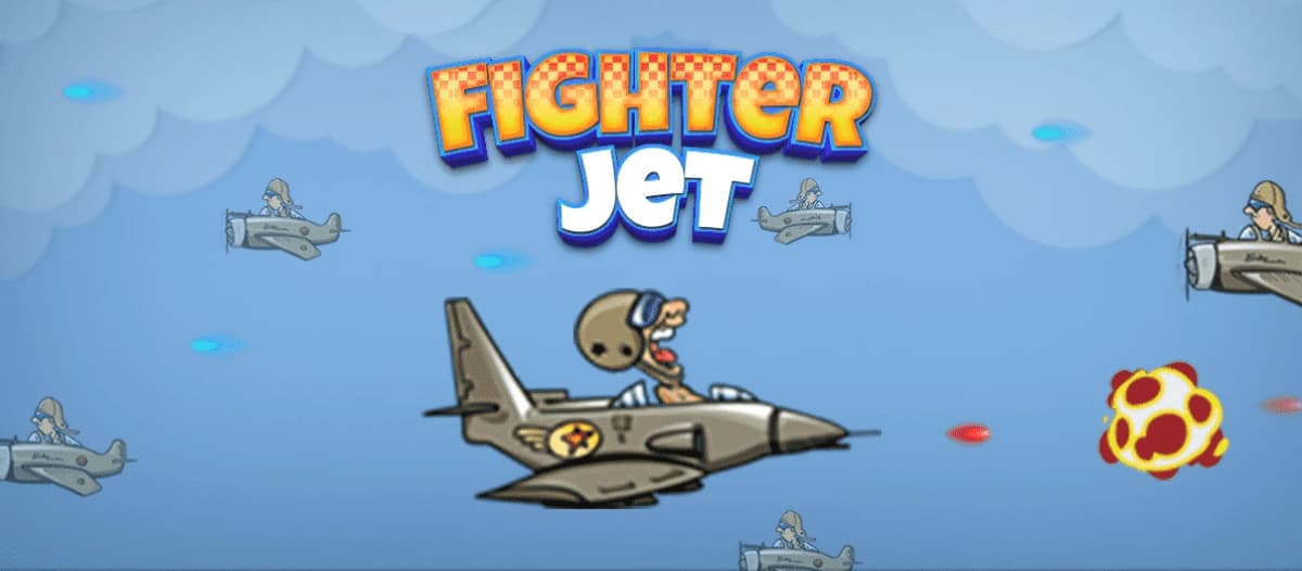 Fighter Jet game banner
